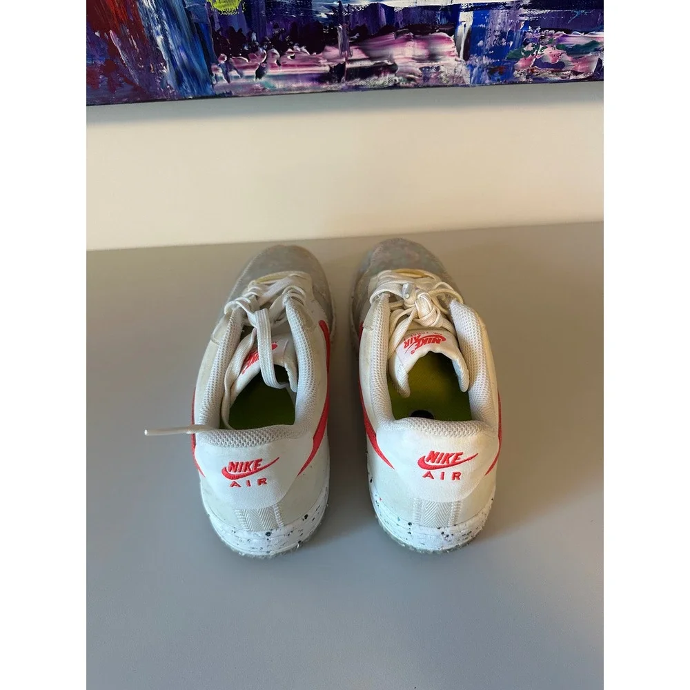 Nike Air Force 1 Sneakers - Crater Summit in White Siren Red| Size 8.5